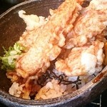 山元麺蔵 - かしわ天丼☆