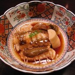 花長 - 煮物　鮃縁側（大魚）