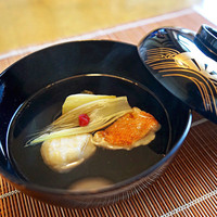 千松しま - 椀物（のどぐろ・賀茂茄子・粟餅）