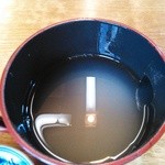 そば処 湧水 - そば湯