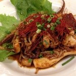 魚屋の台所 下の一色 - イカの香ばし肝焼き580円税込