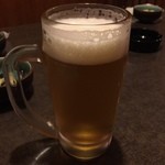 Gyoshouyakaizan - 連れが来ないので一人で乾杯…