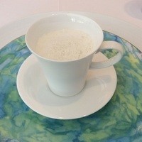 レストラン・モリエール - 牛蒡のスープ、カプチーノ風