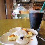 オレンジ カウンティ Cafe - チーズケーキセット　650円