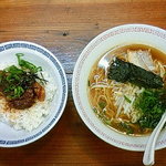 ラーメン みつぐ - 豚バラ丼セット(550円)