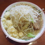 活龍 - 豚そば+野菜増しニンニク増し増し