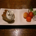 マザーエスタ - 2015年6月のランチデザートは山梨のさくらんぼ添え