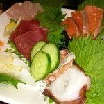 あかがーら - 刺身盛り合わせ