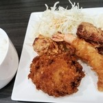 フードダイニング粋 - 粋ミックス定食　980円　2015/06