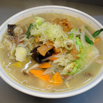 中華そば 七面 - 七面（タンメン 900円）