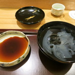 日本料理 太月 - 27年６月　葛きり