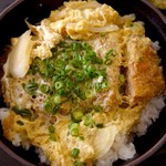 森のレストラン - 三元豚カツ丼