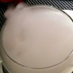 ラトリエ ドゥ ジョエル・ロブション - 水の中にドライアイス（吹いたら「何してんの！」って怒られた…）