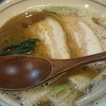 烈志笑魚油 麺香房 三く - かけ♪