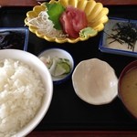うんの食堂 - まぐろの山かけ定食