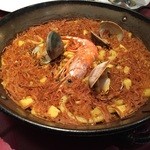 Castell de Xativa - 真ん中の車エビがインパクトあります！