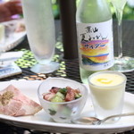 イル・リフージョ・ハヤマ - 料理写真:ランチの前菜プレート