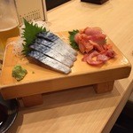 Sushiden - 鯖と赤貝