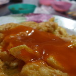 Lek & Rut Seafood - 甘辛いソース、中からごろごろ、プリプリの海老！