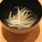 三谷 - 白魚のしゃぶしゃぶ、仙禽　仙禽一聲　純米大吟醸と共に　(2015/05)