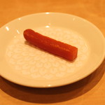 三谷 - 唐墨、鳳凰美田　純真大吟醸 と共に　(2015/05)