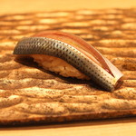 三谷 - 小鰭、十四代　純米吟醸　別撰　播州山田錦 と共に　(2015/05)