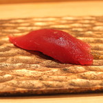 三谷 - 鰹の昆布〆、十四代　純米吟醸　別撰　播州山田錦 と共に　(2015/05)