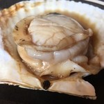 そば草香 - お昼の炭焼きコース　3,500円　ホタテアップ