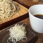 そば草香 - お昼の炭焼きコース　3,500円　そば切り