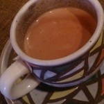 印度料理シタール - いつもはチャイでしたが～マサラチャイもスパイスが効いてて美味しいです!!