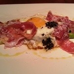 Dukes - アスパラのソテー　生ハムとトリュフ