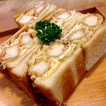 たけうち - エビフライサンド