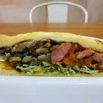 ブリュー パーラー サンロクイチゴ - フレンチトーストサンド