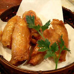 和屋 - 揚げ鳥皮餃子