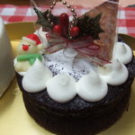 ラ・ネージュ - クリスマスケーキ（ガトーショコラ）