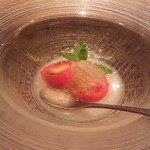 東京チャイニーズ 一凛 - フルーツトマト　ライチソース