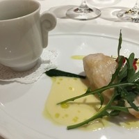 レストランひらまつ 博多 - ○真鯛のポワレ様＆海草風味の季節野菜のブイヨン様