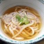 うどん喜多夢楽 - 温かいうどん（ハーフ）