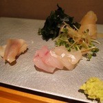 鮨龍尚 - ほっき貝、きはだ、まこがれい