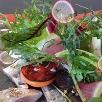 CORK - あじのマリネとパプリカのソースのサラダ