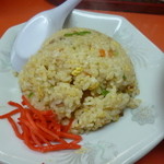 一楽 - '15/06/21 ミニチャーハン（200円：セットの場合）