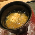 虎白 - 冷し物：桃 玉蜀黍