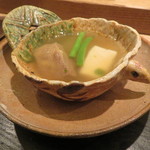 虎白 - 煮物：牛舌 胡麻豆腐 冬瓜