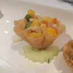 Naj - ミックスベジタブルが乗っかってる