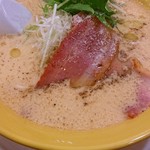 尾張開化亭 - カルボナーララーメン 850円・税別