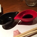 お造りの醤油＆ポン酢♪