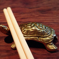 開化亭 - 縁起が良さそうな箸置き