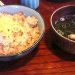 Honetsukidori Mikaku - 鳥めし・スープ