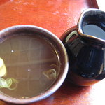 一茶庵 本店 - 一茶庵 本店：そば湯