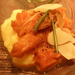 トリッパ　コン　ポレンタ；アップ